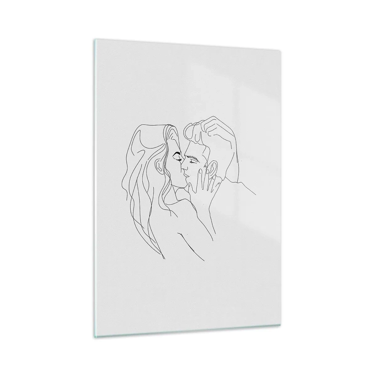 Üveg kép - Ugyanaz a vonalón - 50x70 cm