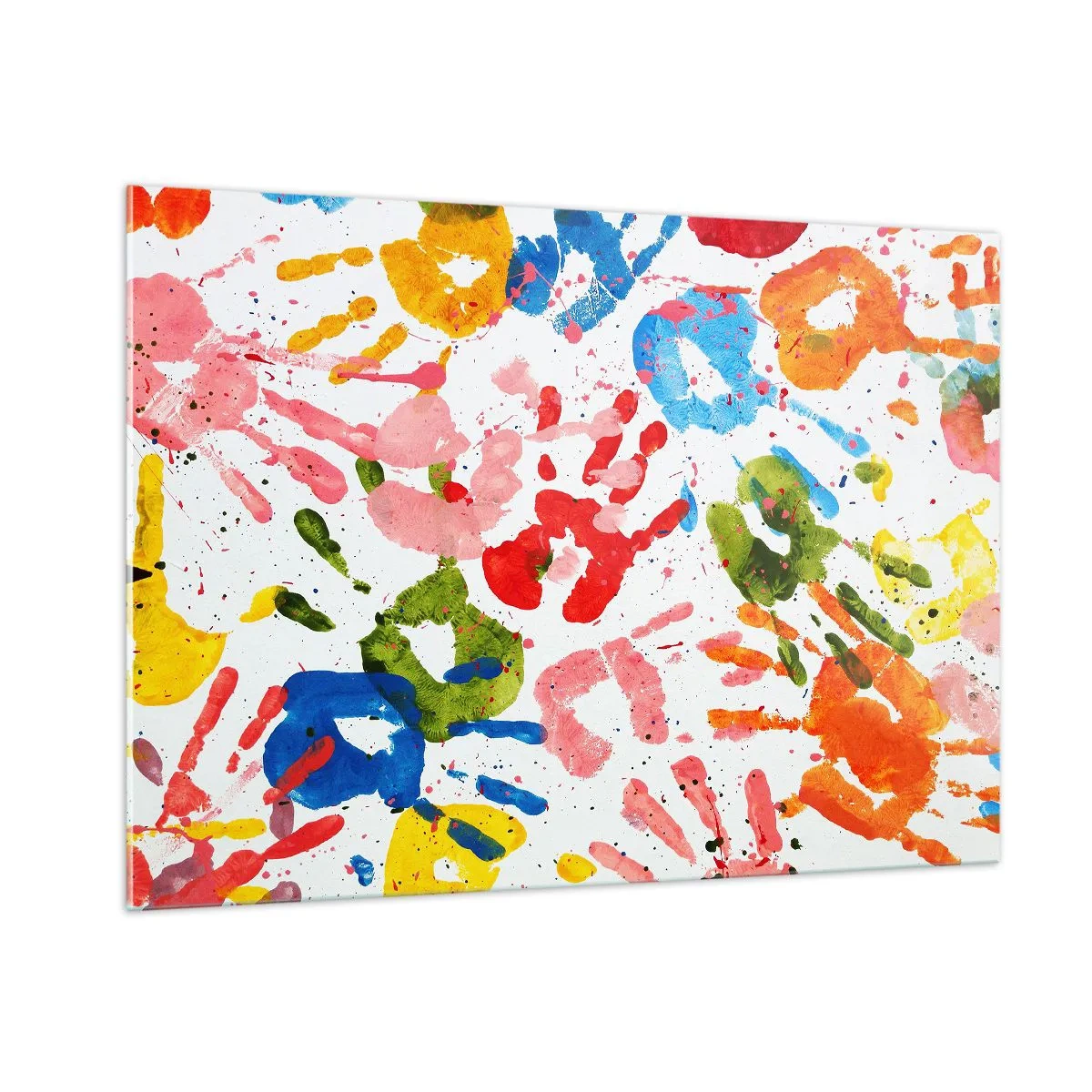 Üveg kép - Kövesd a nyomokat - 100x70 cm