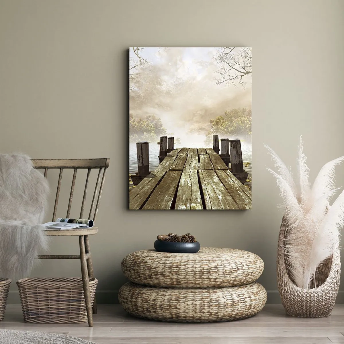 Vászonkép - Az ősz enyhe szomorúsága - 55x100 cm