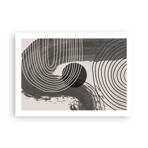 Poszter - Az ovális nyer - 70x50 cm
