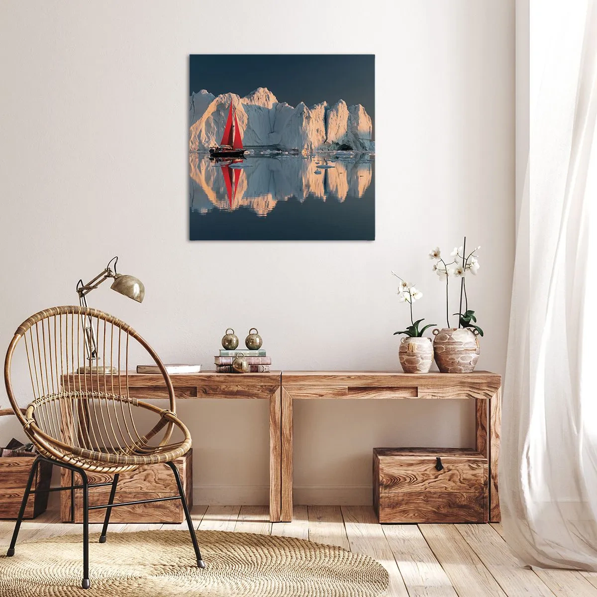 Vászonkép - A világ peremén - 70x70 cm