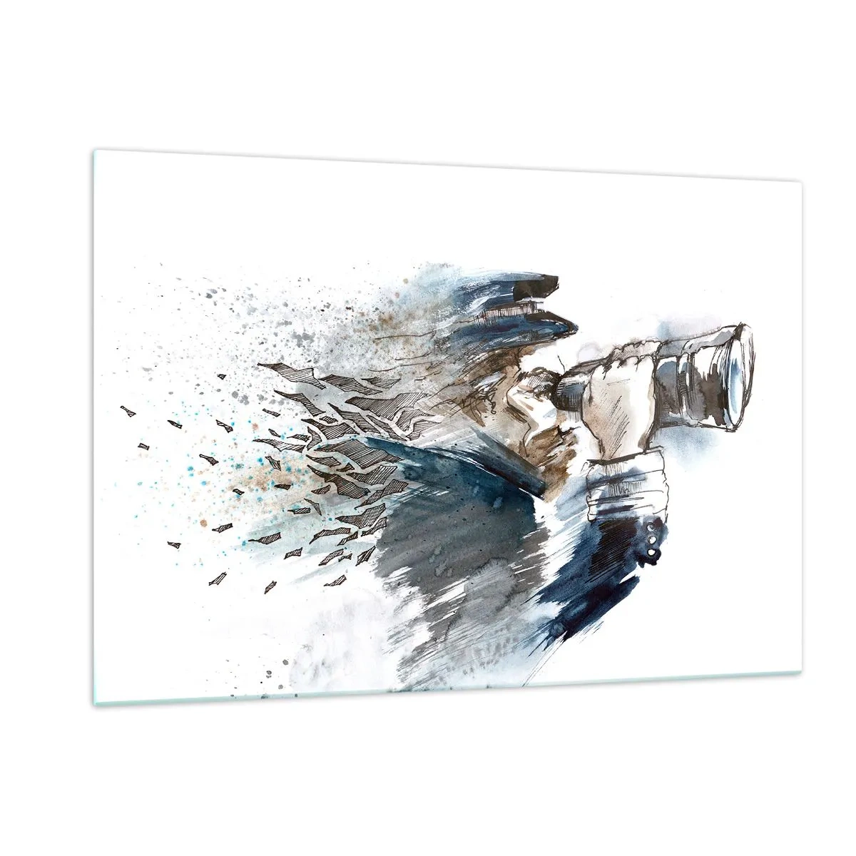 Üveg kép - Tíz a Beaufort-skálán! - 120x80 cm