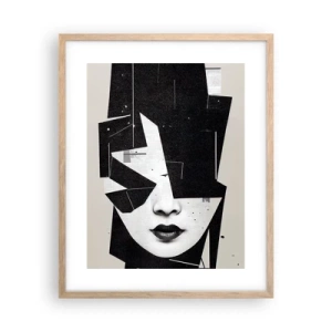 Poszter világos tölgy keretben - Mélyen elrejtve - 40x50 cm