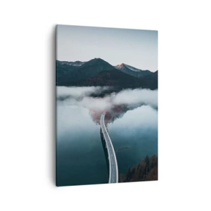 Vászonkép - Tükörsima víz felett - 50x70 cm