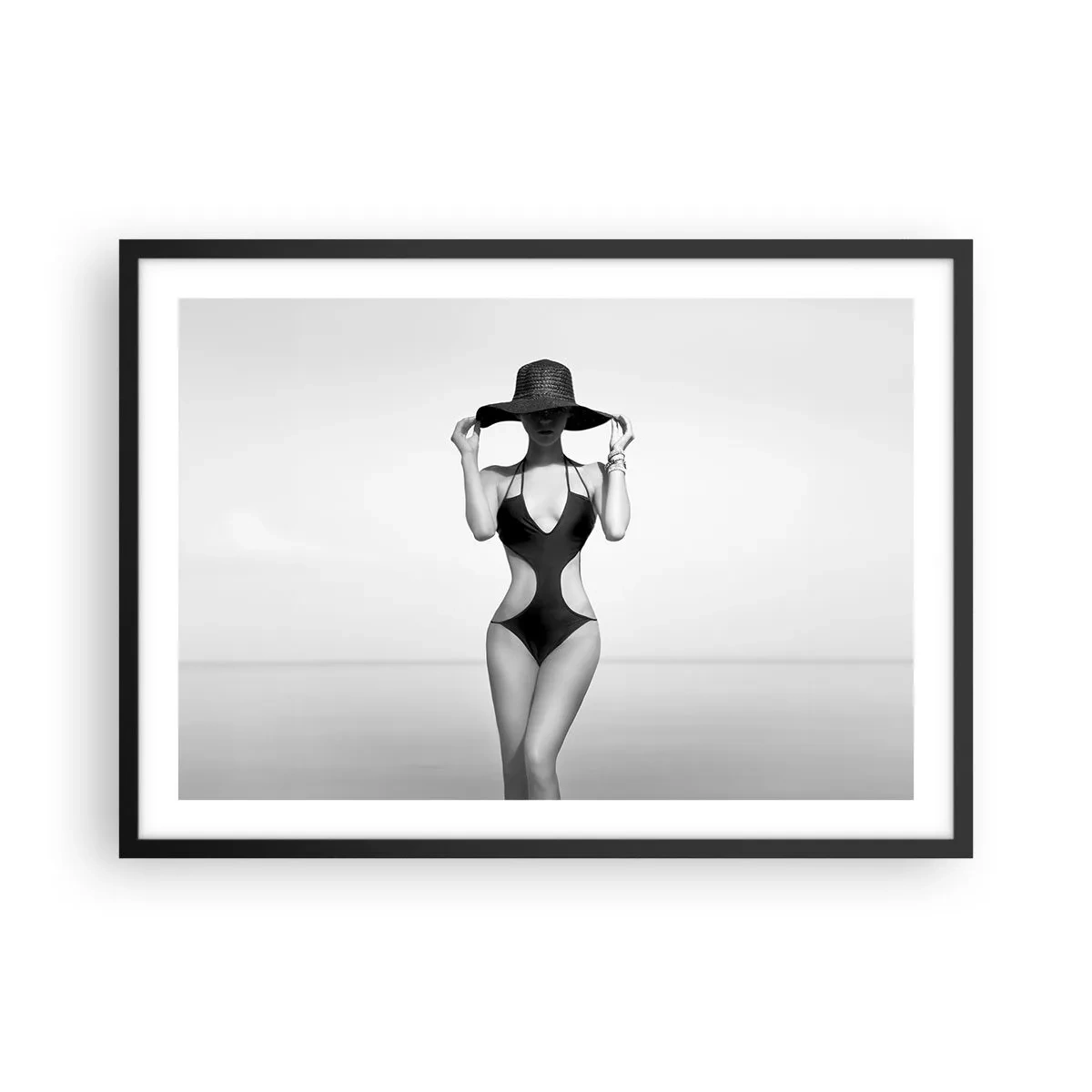 Poszter fehér keretben - A nevem Elegance - 70x50 cm