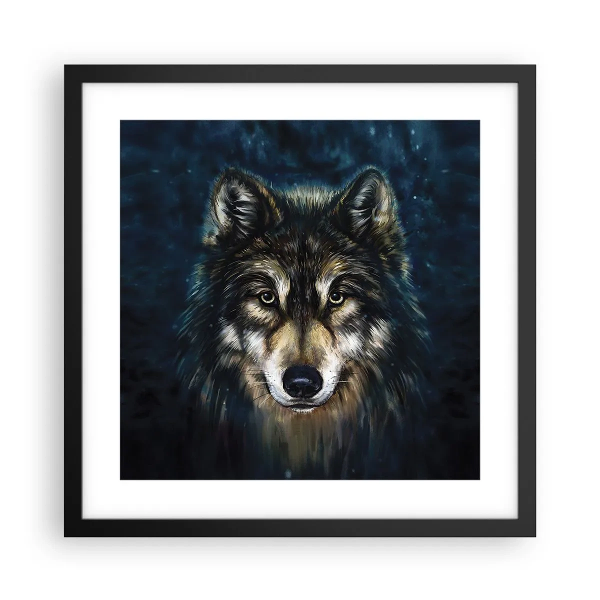 Poszter fehér keretben - Alfa? És az omega - 40x40 cm