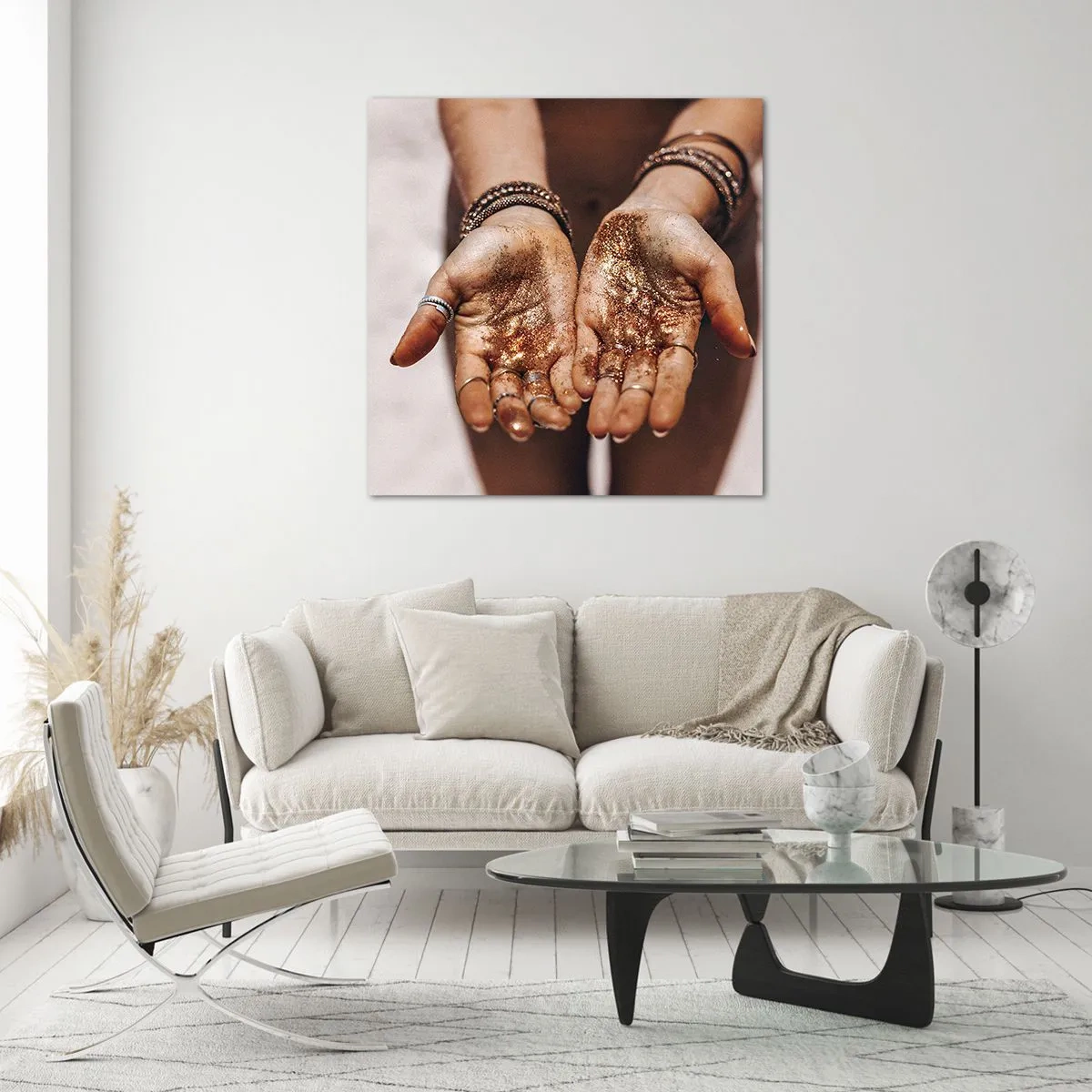 Üveg kép - Ajándék neked - 60x60 cm