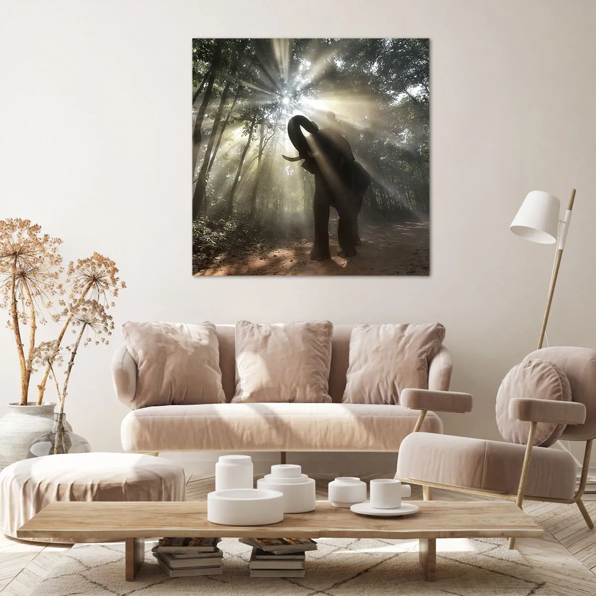 Vászonkép - A szerencsecsillag alatt - 70x70 cm