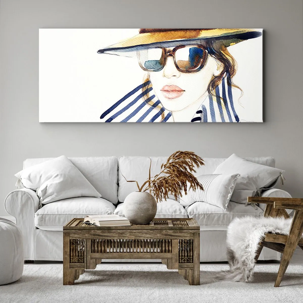 Vászonkép - Florida üdvözli Önt! - 100x40 cm