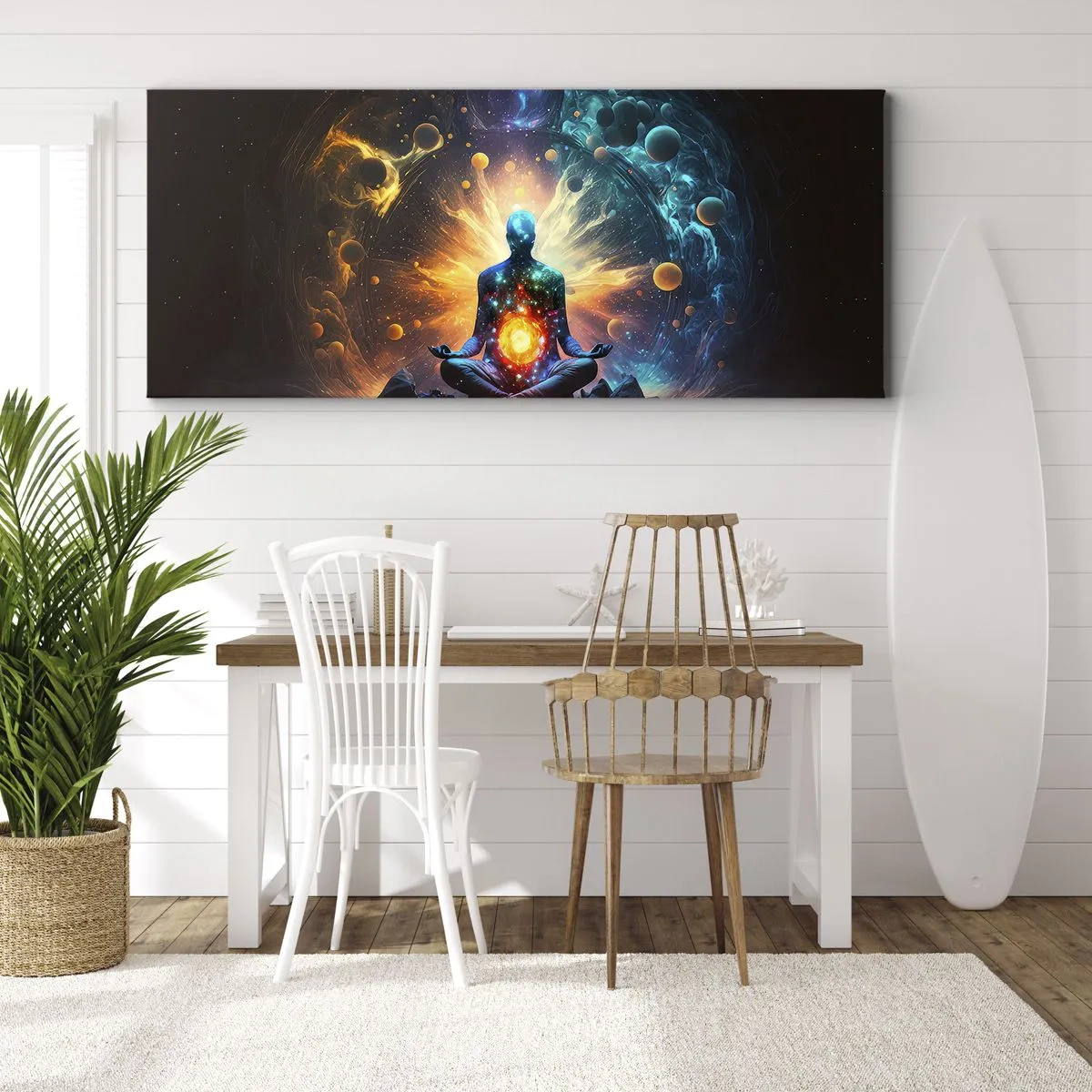 Vászonkép - Kozmikus nyugalom - 100x40 cm