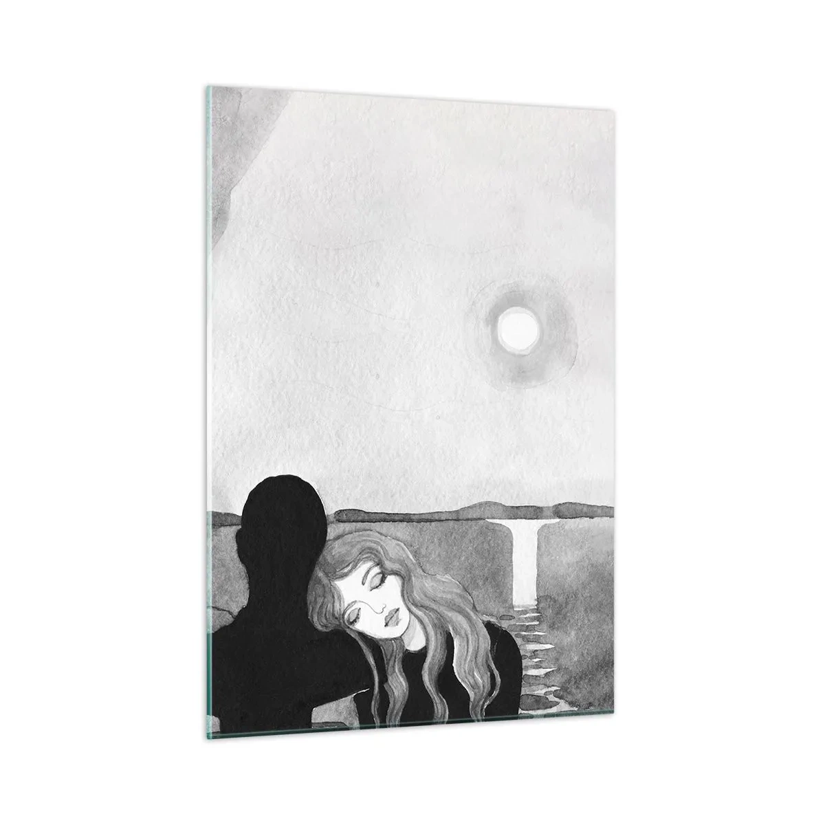 Üveg kép - Mindig titok - 50x70 cm