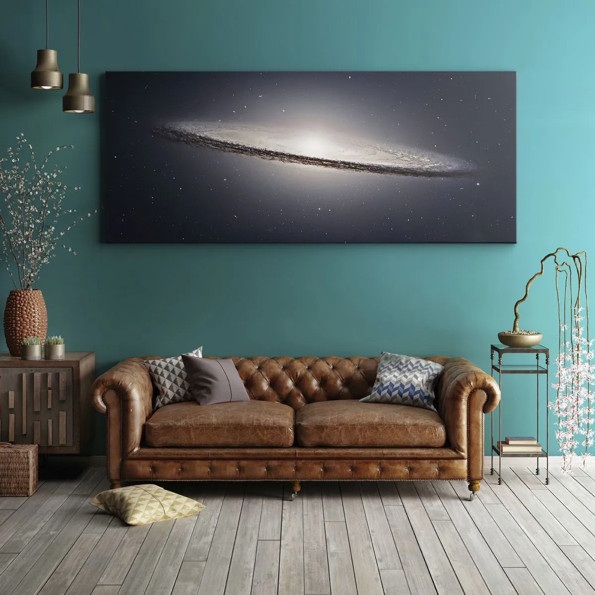 Vászonkép - Réges régen, egy messzi-messzi galaxisban.... - 100x40 cm