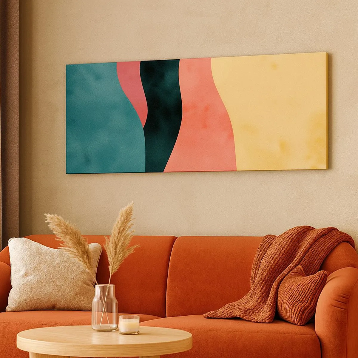 Vászonkép - Megfelelő összeegyeztethetetlenség - 100x40 cm