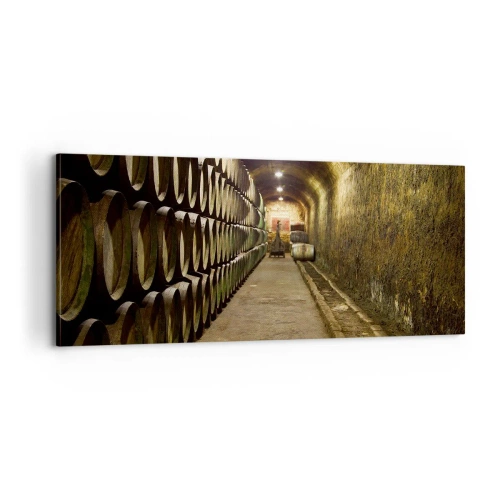 Vászonkép - Jó lefeküdni - 100x40 cm