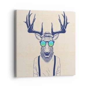 Vászonkép - Kire számítottál? - 30x30 cm