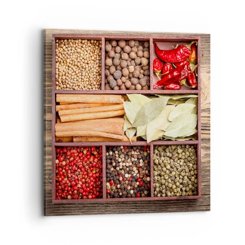 Vászonkép - Formarend, aromacsokor - 70x70 cm