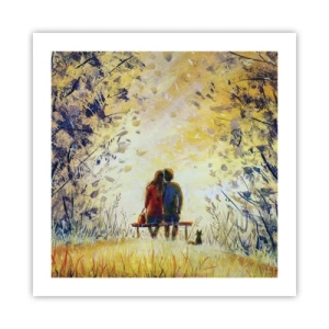 Poszter - Varázslatos pillanat - 50x50 cm