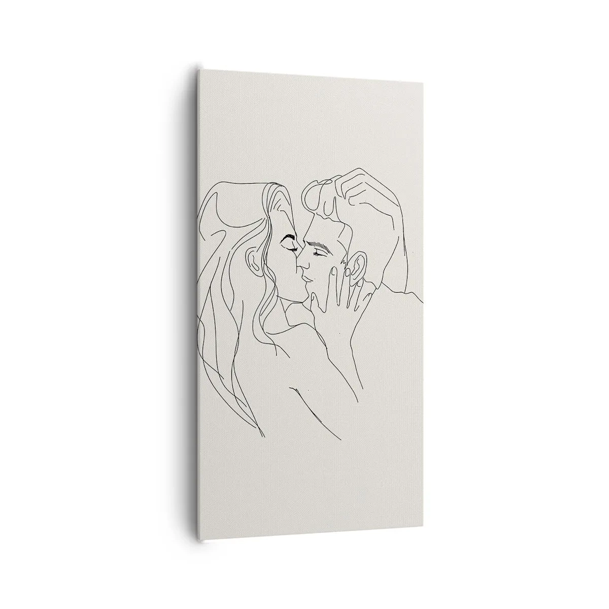 Vászonkép - Összegabalyodva az érzésben - 65x120 cm