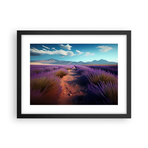 Poszter fehér keretben - Illatos mezők - 40x30 cm