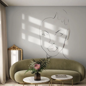 Fotótapéta Standard Eco - Az érzékiség körvonala - Nő, Grafika, Darab - 350x256 cm