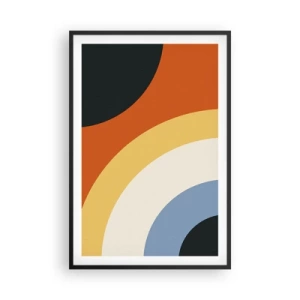 Poszter fehér keretben - Magam felé - 61x91 cm