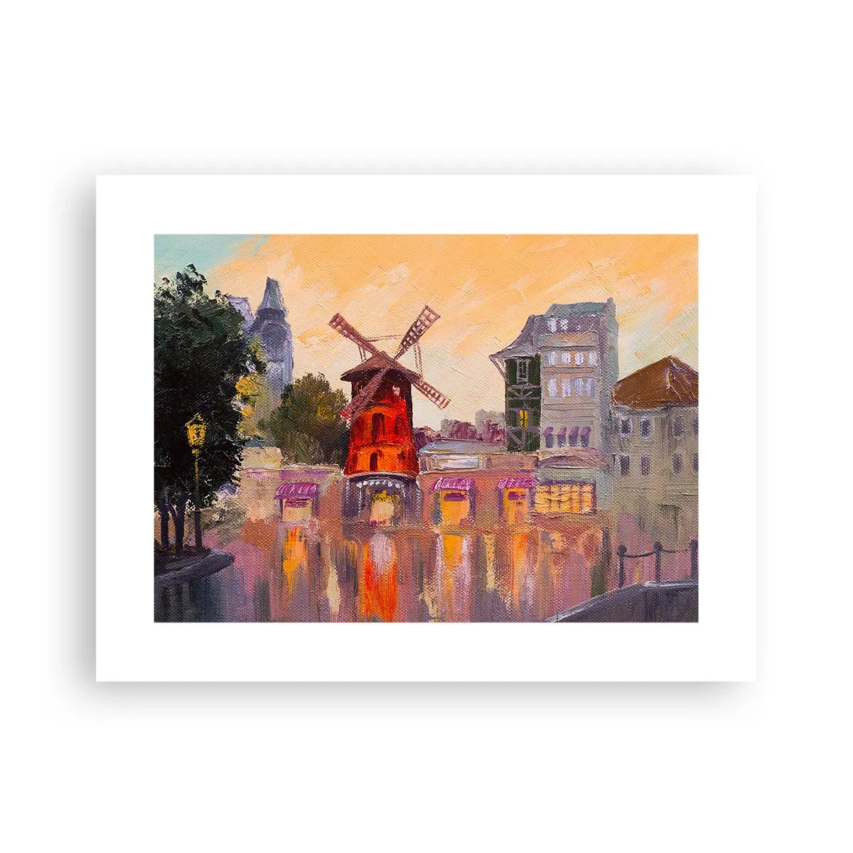 Poszter - Párizsi ikonok - Moulin Rouge - 40x30 cm