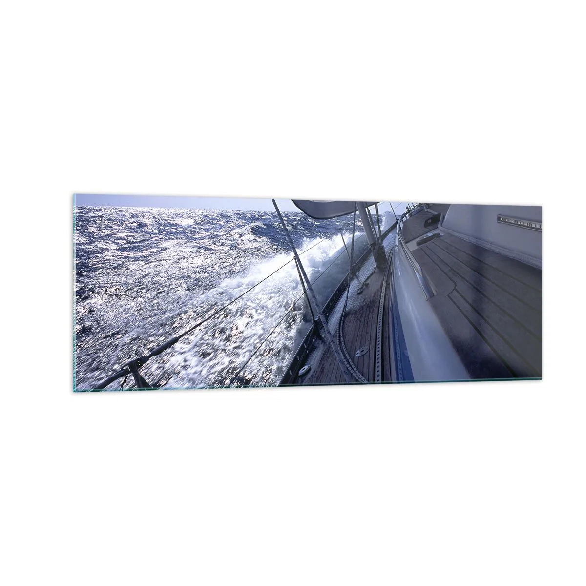 Üveg kép - Tudom, mit jelent madárnak lenni - 140x50 cm