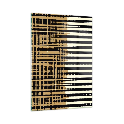 Üveg kép - Építészeti absztrakció - 50x70 cm