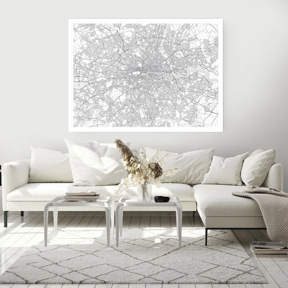 Poszter - A londoni labirintus térképe - 50x40 cm