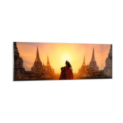 Üveg kép - Nyugalomban a végtelenségen át - 90x30 cm