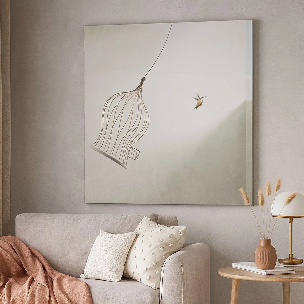 Vászonkép - Az elememen - 30x30 cm