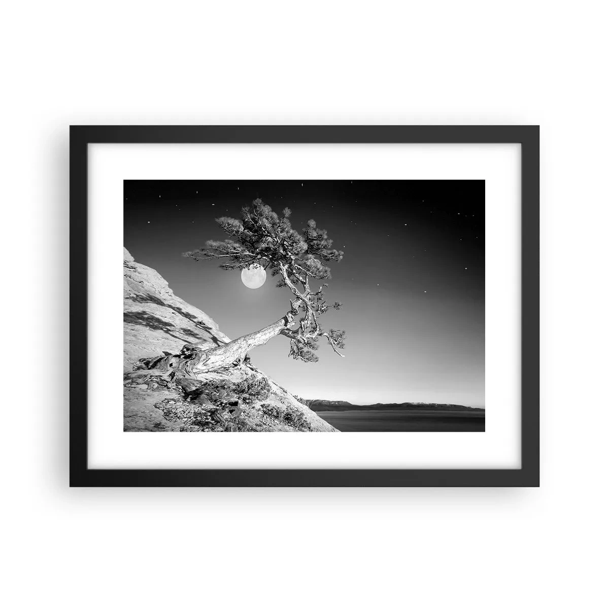 Poszter fehér keretben - Győztes harcos - 40x30 cm