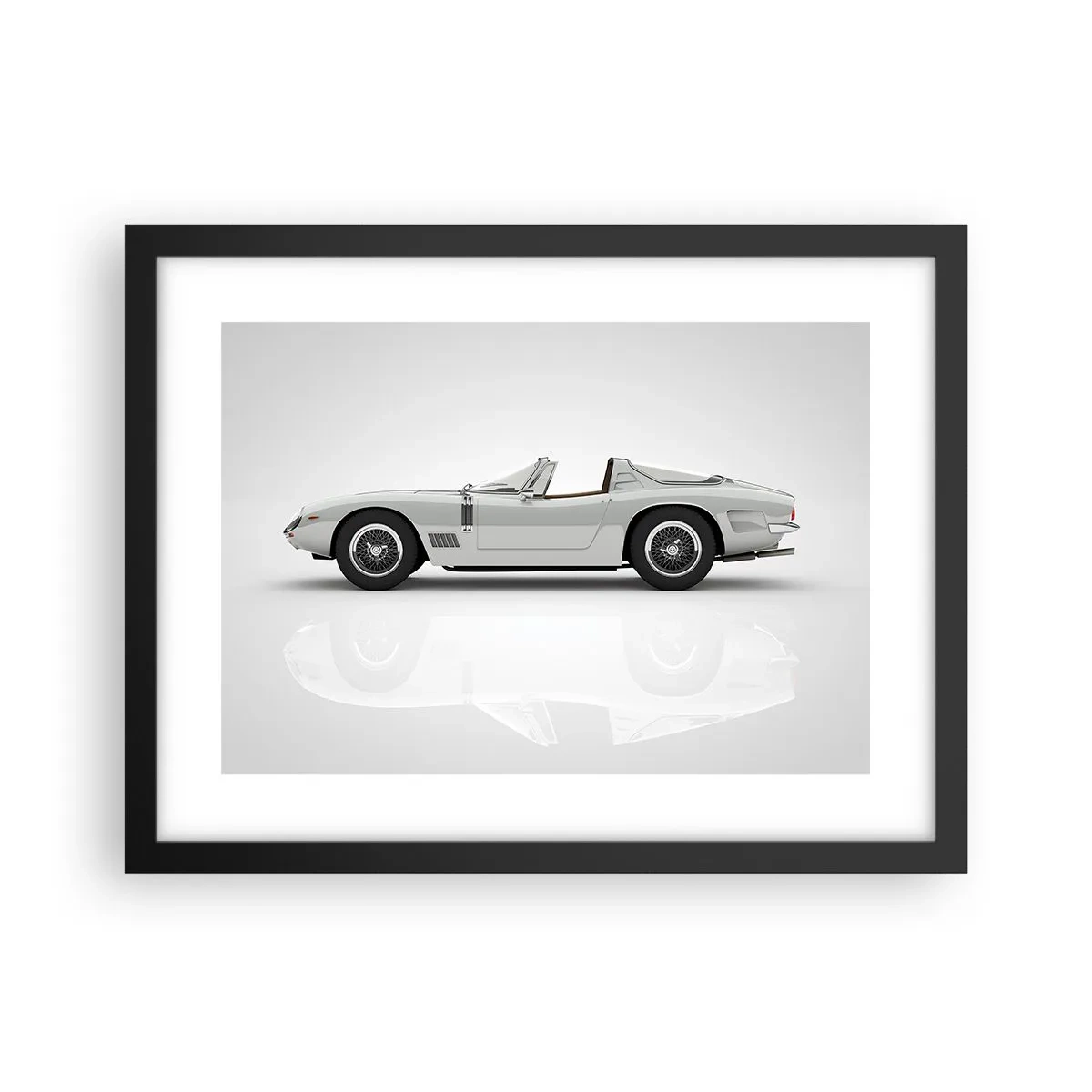 Poszter fehér keretben - A szórakozás ígérete - 40x30 cm