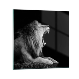 Üveg kép - Kétség nélkül - 40x40 cm