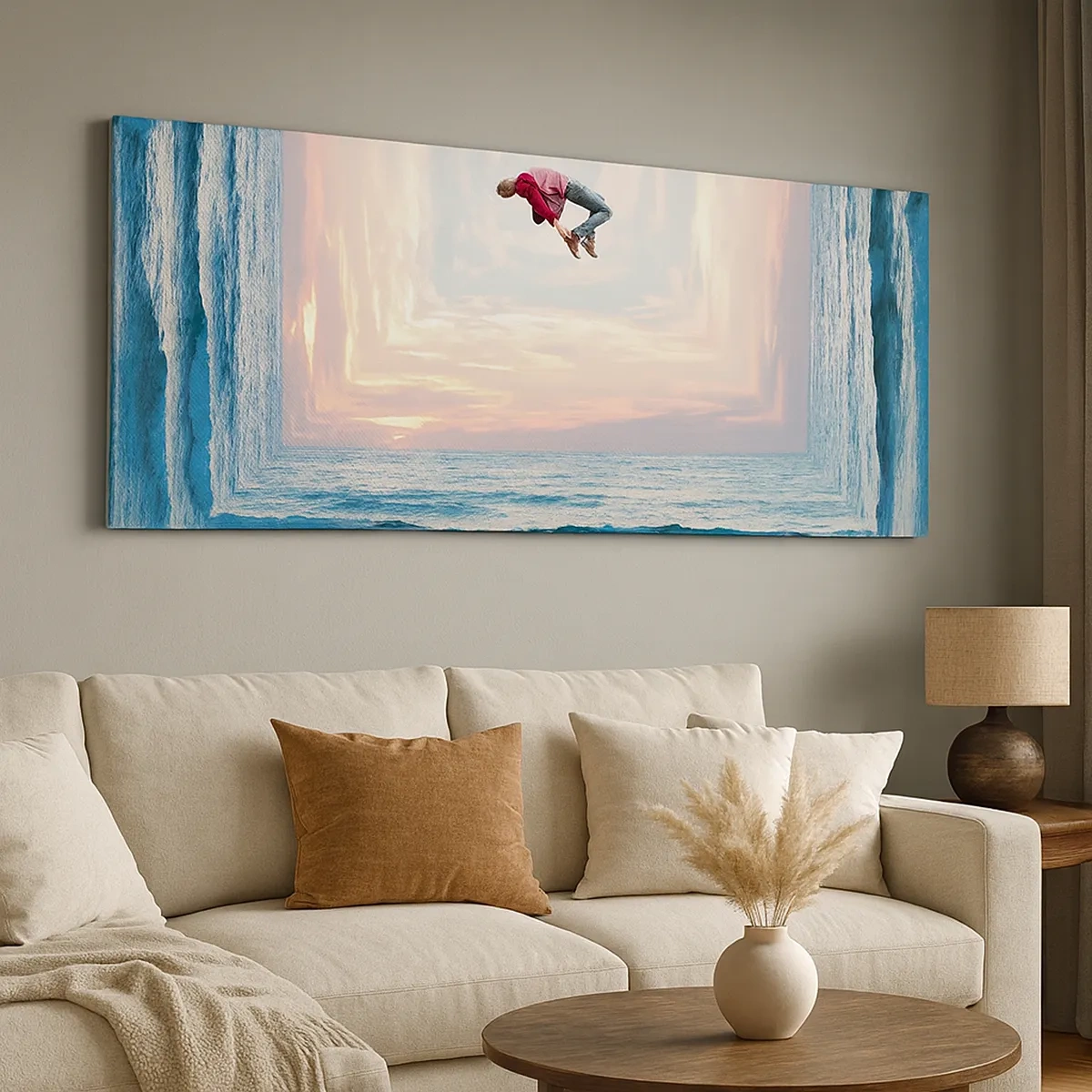 Vászonkép - Egy másik dimenzióba - 30x30 cm