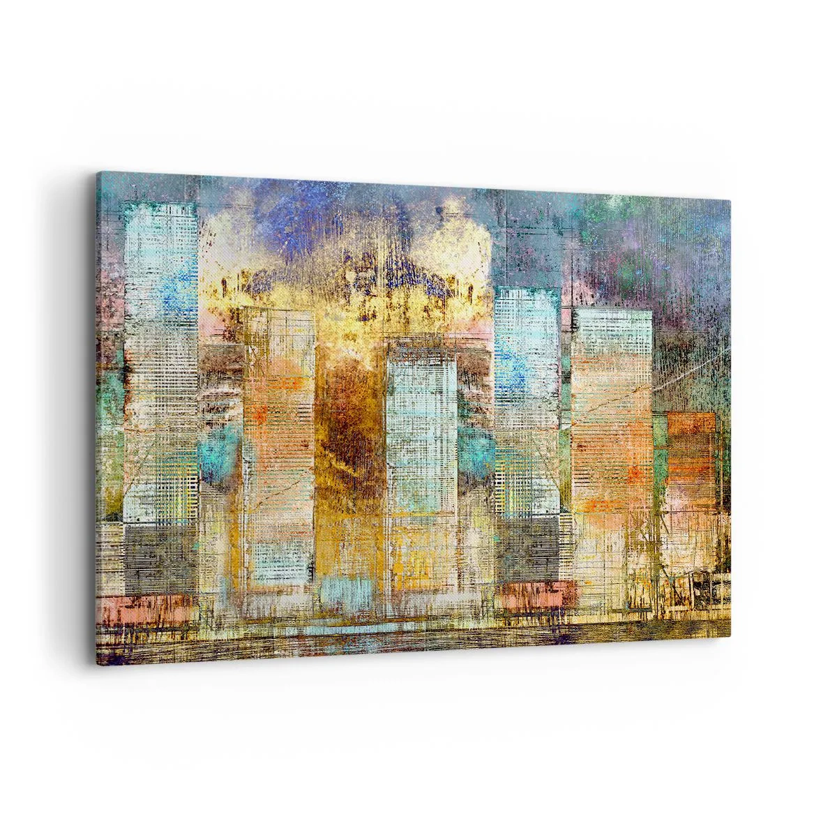 Vászonkép - Napfényes metropolisz - 100x70 cm