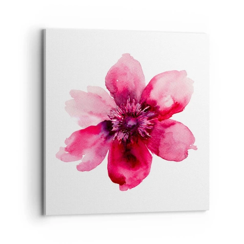 Vászonkép - Kármin illatos csók - 70x70 cm