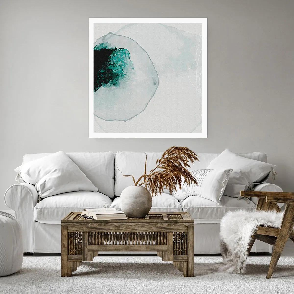 Poszter - Egy vízcseppben - 40x40 cm