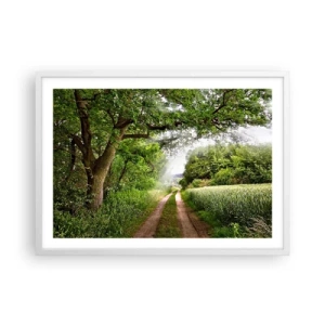 Poszter fekete keretben - Et in Arcadia ego - 70x50 cm