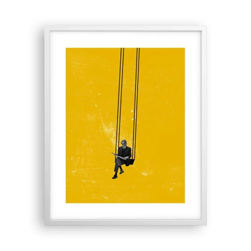 Poszter fekete keretben - Egy nap, mint a többi - 40x50 cm