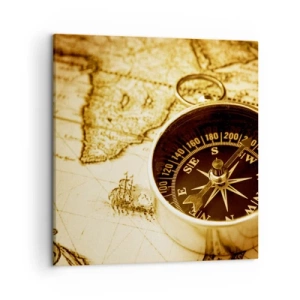 Vászonkép - Keletre, vagy nyugatra? - 50x50 cm