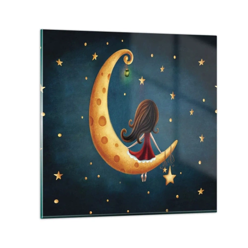 Üveg kép - Egyszer volt… - 60x60 cm