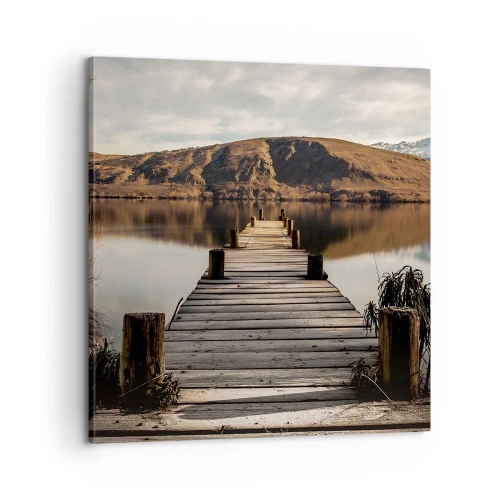 Vászonkép - Táj a csendben - 60x60 cm