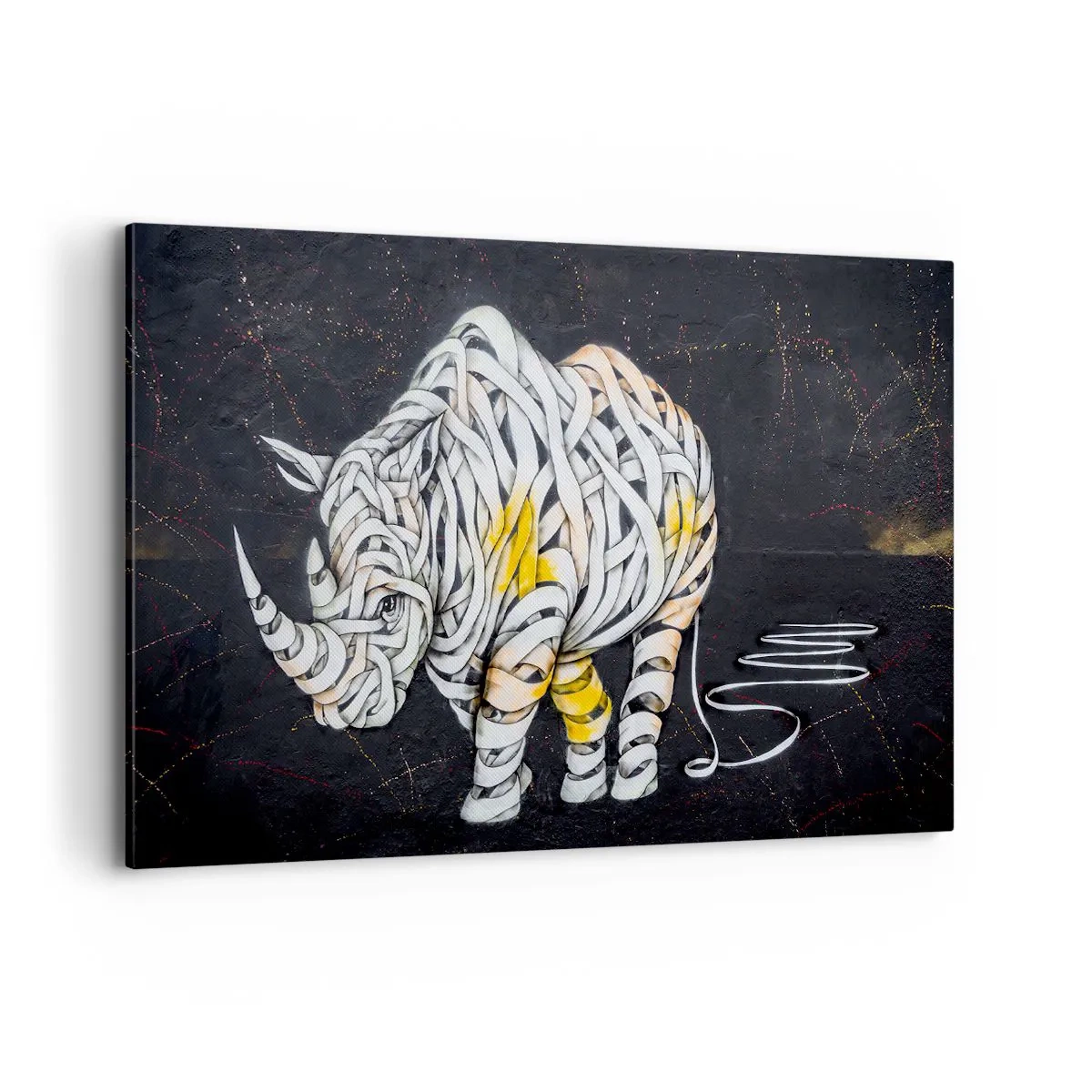 Vászonkép - A vastag bőr egy mítosz - 120x80 cm