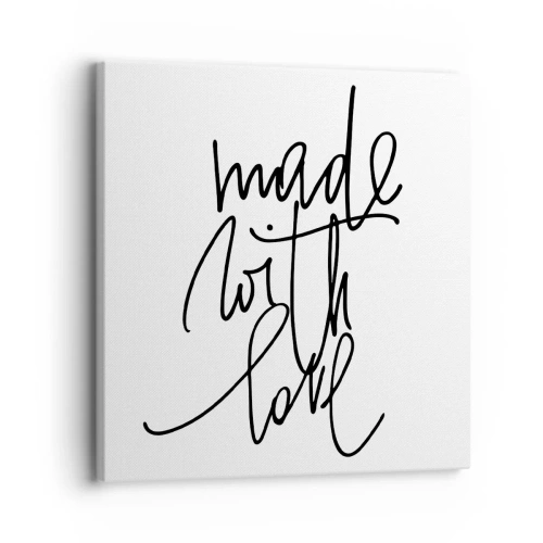 Vászonkép - A legjobb márka - 30x30 cm