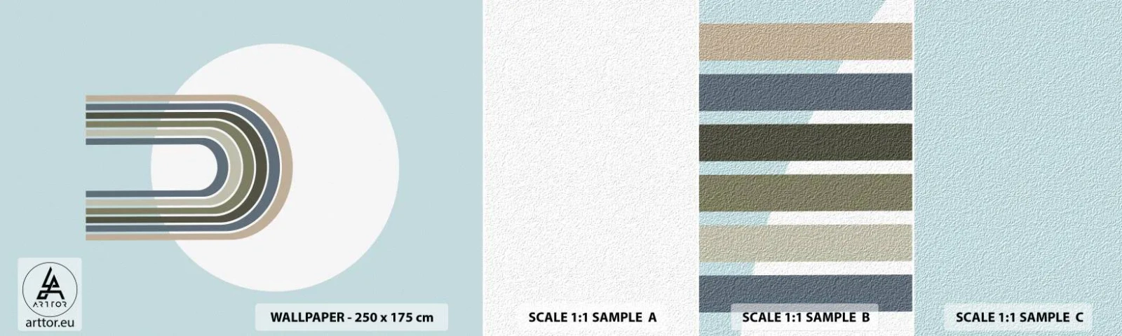 Fotótapéta Minta Standard Eco - Ellenállhatatlan vonzalom - Absztrakció, Grafika, Darab - 100x30 cm