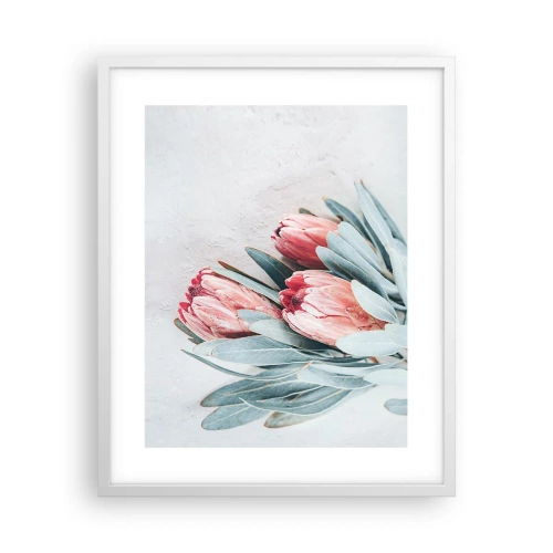 Poszter fekete keretben - Szégyellve saját szépségüket - 40x50 cm