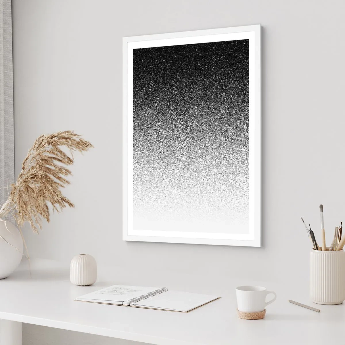 Poszter fekete keretben - A fény felé - 61x91 cm