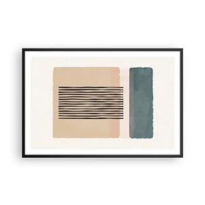 Poszter fehér keretben - Minden rendben - 91x61 cm