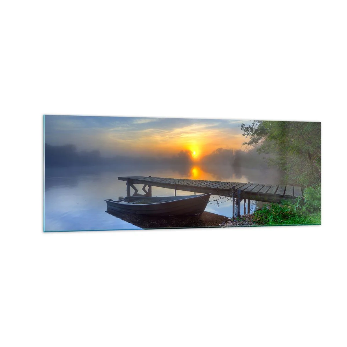 Üveg kép - Hogyan válik a hétköznapi varázslatossá - 140x50 cm